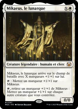 Mikaeus, le lunarque - L'invasion des machines Commander