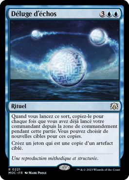 Déluge d'échos - L'invasion des machines Commander