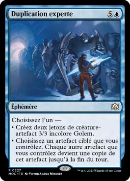 Duplication experte - L'invasion des machines Commander