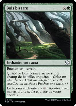 Bois bizarre - L'invasion des machines Commander