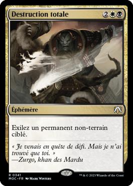 Destruction totale - L'invasion des machines Commander