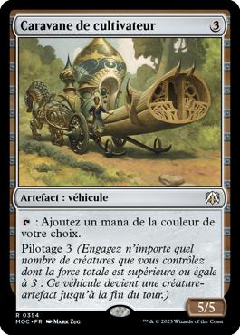 Caravane de cultivateur - L'invasion des machines Commander