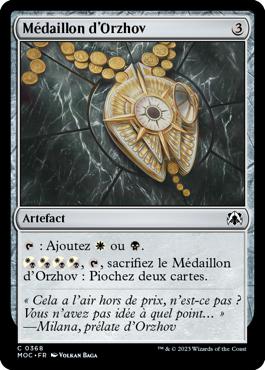 Médaillon d'Orzhov - L'invasion des machines Commander