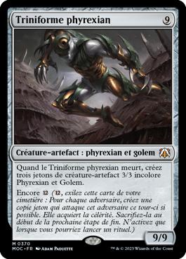 Triniforme phyrexian - L'invasion des machines Commander