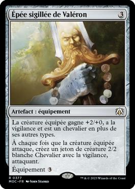 Épée sigillée de Valéron - L'invasion des machines Commander