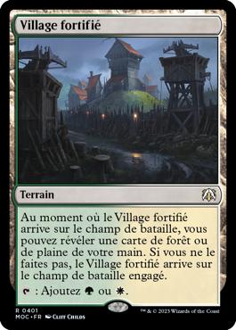 Village fortifié - L'invasion des machines Commander