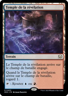 Temple de la révélation - L'invasion des machines Commander