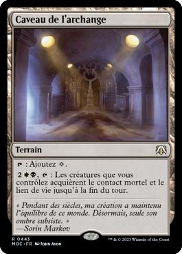 Caveau de l'archange - L'invasion des machines Commander