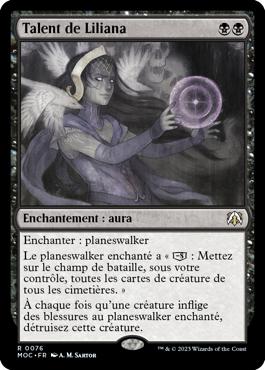 Talent de Liliana - L'invasion des machines Commander