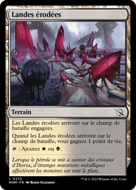 Landes érodées - L'invasion des machines