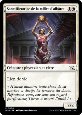 Sanctificatrice de la milice d'albâtre - L'invasion des machines