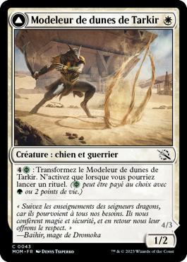 Modeleur de dunes de Tarkir -> Écraseur de dunes bruni - L'invasion des machines