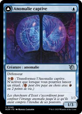 Anomalie captive -> Conjurateur parachevé - L'invasion des machines