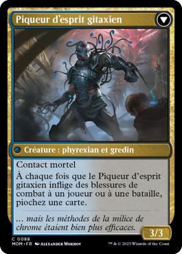 Piqueur d'esprit gitaxien - L'invasion des machines