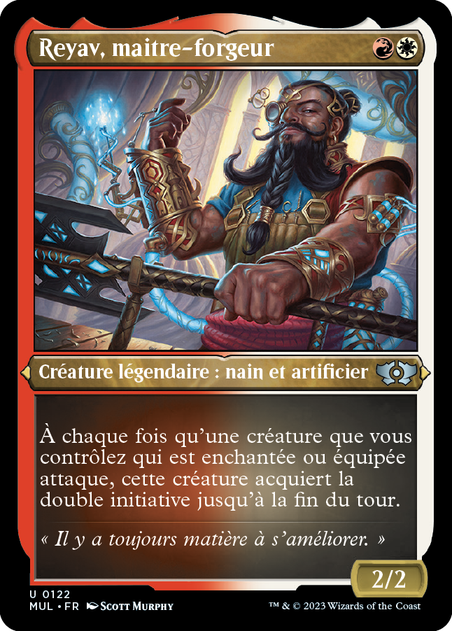 Reyav, maitre-forgeur - Légendes du Multivers