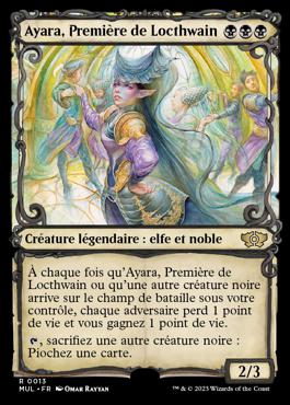 Ayara, Première de Locthwain - Légendes du Multivers