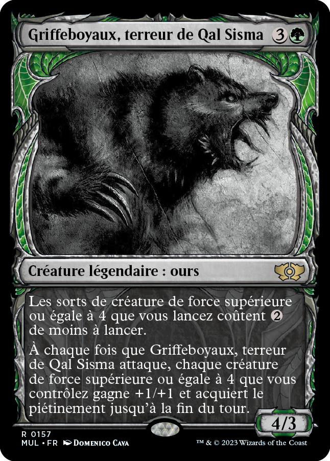 Griffeboyaux, terreur de Qal Sisma - Légendes du Multivers