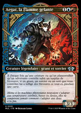 Aegar, la Flamme gelante - Légendes du Multivers