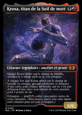 Kroxa, titan de la Soif de mort - Légendes du Multivers