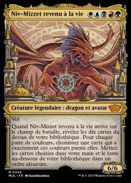 Niv-Mizzet revenu à la vie - Légendes du Multivers