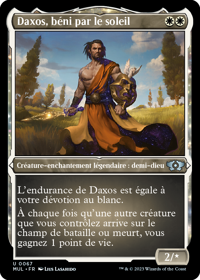 Daxos, béni par le soleil - Légendes du Multivers