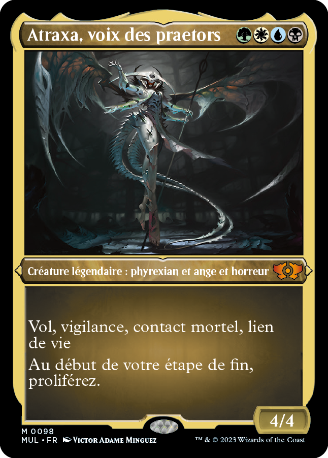 Atraxa, voix des praetors - Légendes du Multivers