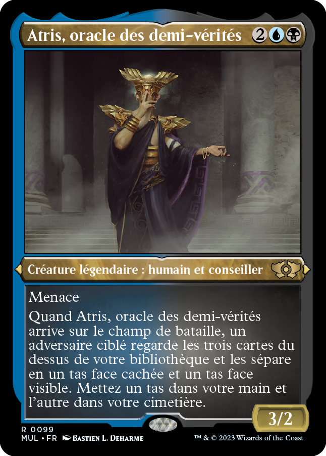 Atris, oracle des demi-vérités - Légendes du Multivers