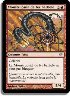 Monstruosité de fer barbelé - Cinquième Aube