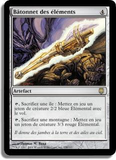 Bâtonnet des éléments - Sombracier