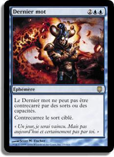 Dernier mot - Sombracier