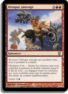 Attaque sauvage - Sombracier