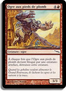 Ogre aux pieds de plomb - Mirrodin