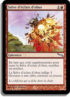 Salve d'éclats d'obus - Mirrodin