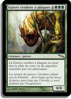 Guivre cendrée à plaques - Mirrodin