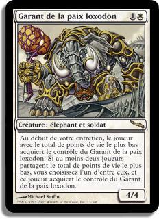 Garant de la paix loxodon - Mirrodin