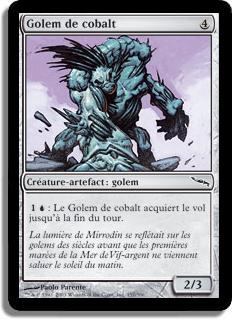 Golem de cobalt - Mirrodin