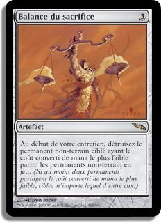 Balance du sacrifice - Mirrodin