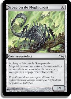 Scorpion de Mephidross - Mirrodin