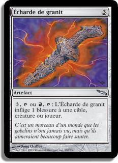 Écharde de granit - Mirrodin