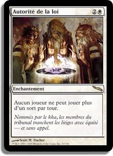 Autorité de la loi - Mirrodin