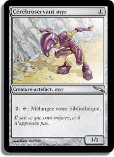 Cérébroservant myr - Mirrodin