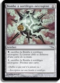 Bombe à sortilèges nécrogène - Mirrodin