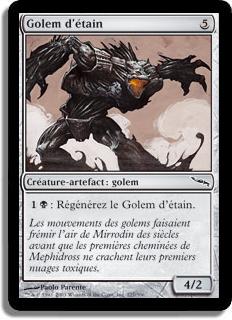 Golem d'étain - Mirrodin