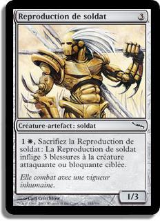 Reproduction de soldat - Mirrodin