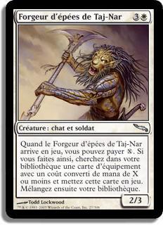 Forgeur d'épées de Taj-Nar - Mirrodin