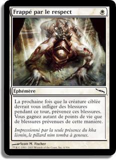 Frappé par le respect - Mirrodin