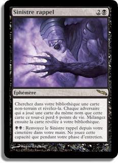 Sinistre rappel - Mirrodin