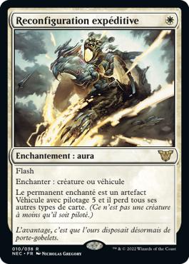 Reconfiguration expéditive - Kamigawa : dynastie Néon Commander