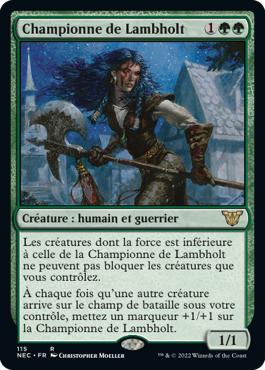 Championne de Lambholt - Kamigawa : dynastie Néon Commander