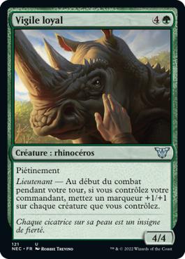 Vigile loyal - Kamigawa : dynastie Néon Commander